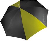 Golfparaplu - Automatisch - Ø 100 cm - Zwart/limoen