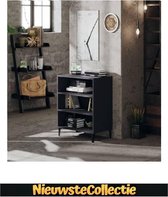 (LIMITED EDITION ) DRESSOIR - Grijs - Spaanplaat - Nachtkast - Dressoir - Tv meubel - Luxe - Rechthoek - Nieuwste Collectie