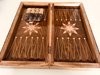 Afbeelding van het spelletje Walnoot Houten Handgemaakte Perzische Backgammon, Cadeau voor verjaardag , Hoge kwaliteit Backgammon Set 47X46X5cm