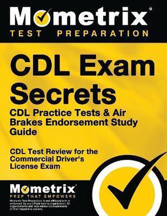CDL Exam Secrets CDL Practice Test Secrets, Study Guide - cover