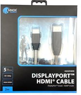 Sinox Gaming - Exosphere verloopkabel HDMI [male] - DP [male] [2 mtr.]