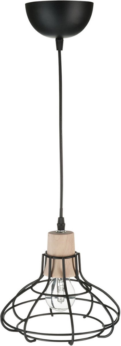 Kleine Hanglamp Zwart Industrieel B