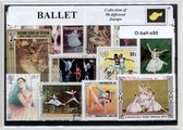 Ballet – Luxe postzegel pakket (A6 formaat) : collectie van 50 verschillende postzegels van ballet – kan als ansichtkaart in een A6 envelop - authentiek cadeau - kado - geschenk -