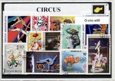 Circus – Luxe postzegel pakket (A6 formaat) : collectie van verschillende postzegels van circus – kan als ansichtkaart in een A6 envelop - authentiek cadeau - kado - geschenk - kaa