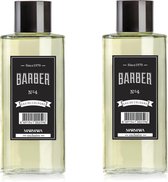 2-Pack Voordeelbundel Marmara Barber Exclusive Eau de Cologne NO4. Geel 250ml - Luxe Glazen Fles - Langdurige Geur - Parfum - Aftershave - Fris Met Vleugje Limoen