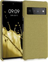 kwmobile hoesje voor Google Pixel 6 Pro - beschermhoes van stof - geel