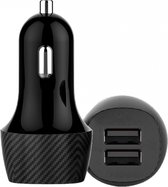 Autolader - Premium Auto Lader - 30W - 2x USB 3.0 Poorten - Universeel Smartphones / Tablets