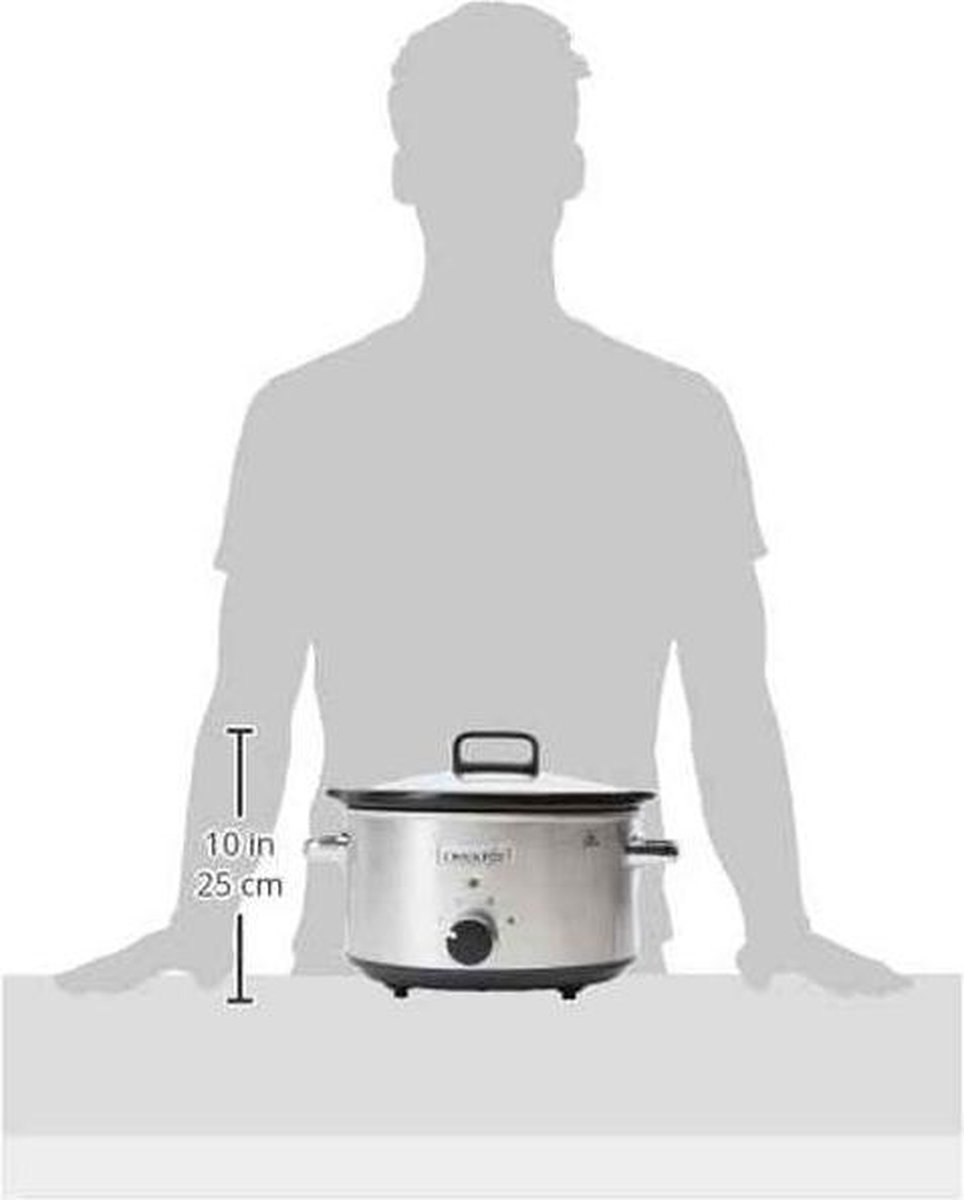 Afbeelding 2 van Slowcooker Crock-Pot CSC028X-01 3,5 L (Gerececonditioneerd B)