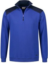Santino Tokyo 2color Zip sweater (280g/m2) - Blauw | Marine - 4XL