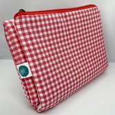 Lexilou Baby Luier / verschoningsmat - Boerenrood - Rode rits