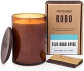 KOBO Geurkaars Woodblock Sil Road Spice 425 g