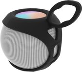 Luxe Siliconen Case geschikt voor Apple Homepod Mini – Soft Cover Hoesje – Smart Speaker Beschermhoes - Zwart