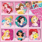 Uitdeelcadeautjes - Disney Princess - 8 stuks - Stickerbox - Disney Princess stickers - 36 Stickers