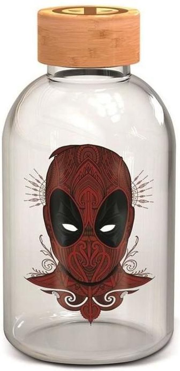 Fles (Klein) - STOR - Deadpool - Glas - Herbruikbaar