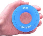 2 STKS Siliconen Grijper Vinger Oefening Grip Ring, Specificatie: Universeel punt van 50LB blauw
