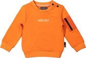 Lucky No. 7 oranje sweater maat 122/128
