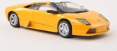 Lamborghini Murciélago Roadster (Geel) (20 cm) 1/24 Motor Max - Modelauto - Schaalmodel - Model auto - Miniatuurautos - Miniatuur auto