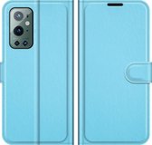 OnePlus 9 Pro Hoesje - Mobigear - Classic Serie - Kunstlederen Bookcase - Blauw - Hoesje Geschikt Voor OnePlus 9 Pro