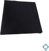 Servetten - 10 Stuks - Zwart - 50x50cm - polyester tafellinnen - FDBW