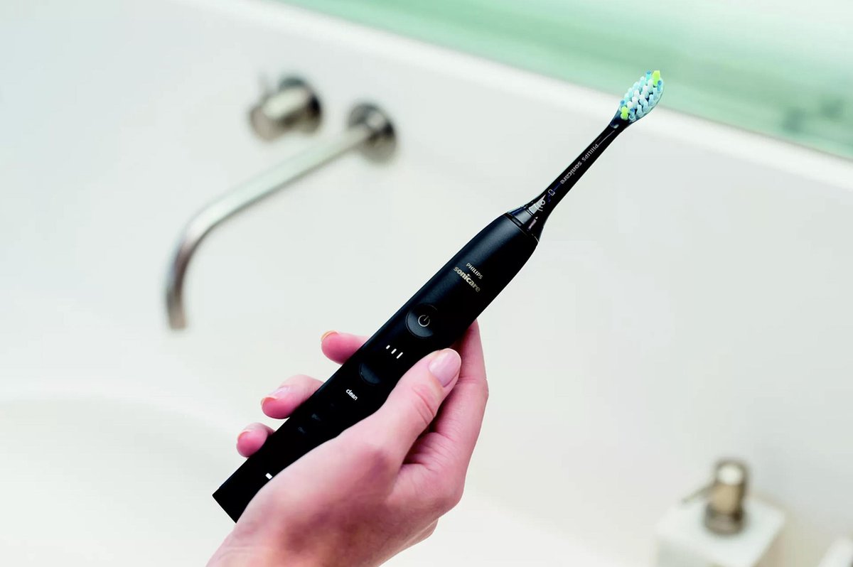 Philips Sonicare DiamondClean 9000 - Elektrische tandenborstel - Zwart - Duo - HX9914/54 — afbeelding 6