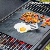 InnovaGoods - Grillmat voor Oven en Barbecue - Vaatwasmachine Veilig - Pak van 2 - Antiaanbaklaag, Aanpasbaar en Herbruikbaar