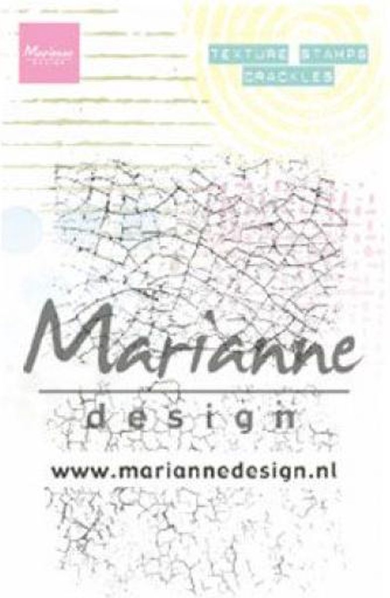 Stempel - Clear stamps - Marianne Design - Texture - crackles