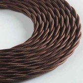 Kabel Klartext Textiel Gevlochten Vintage Bruin (3 m) (Gerececonditioneerd A+)