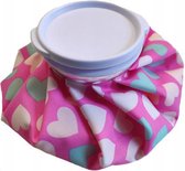 Rojafit - Ice Bag - Herbruikbare IJszak - Ø 16 cm - Pink Hearts
