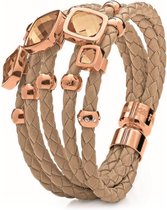 Armband Folli Follie 3B0T012RIS Beige (17 cm)