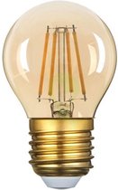 LED Filament lamp dimbaar - E27 G45 - 5W vervangt 40W - 2200K extra warm wit licht