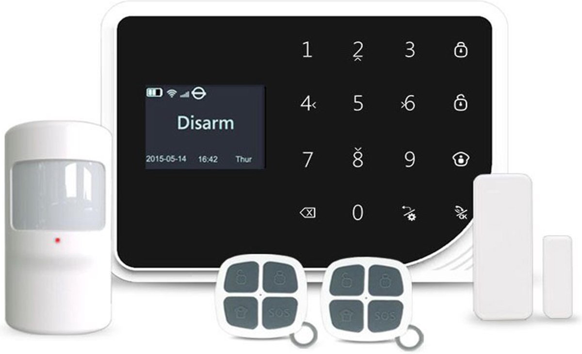 Draadloos GSM Alarmsysteem