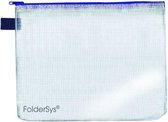 Foldersys 40402-40 Pochette+Zip A4 Blauw