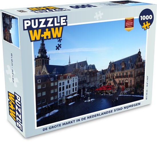 Zeehaven Rand Lodge Puzzel Markt - Nijmegen - Nederland - Legpuzzel - Puzzel 1000 stukjes  volwassenen | bol.com