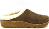 Rohde Pantoffels bruin Synthetisch - Dames - Maat 38