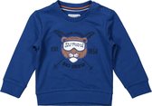 Dirkje baby jongens sweater Ski Patrol Mid Blue - Maat 98