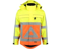 Tricorp Parka verkeersregelaar - Workwear - 403001 - Fluor Oranje-Geel - maat 5XL