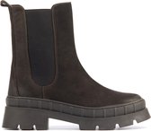 Mace Chelsea boots Dames / Laarzen / Damesschoenen - Nubuck        - M1093 nub - Bruin - Maat  41