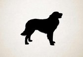 Silhouette hond - Estrela Mountain Dog - Estrela Sennenhond - XS - 24x30cm - Zwart - wanddecoratie