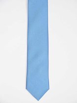Zijden das slimline blauw