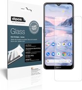 dipos I 2x Pantserfolie mat compatibel met Nokia 2.4 Beschermfolie 9H screen-protector (expres kleiner dan het glas omdat het gebogen is)