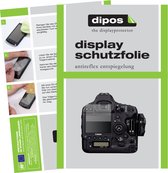 dipos I 2x Beschermfolie mat compatibel met Canon Eos 1DX Mark II Folie screen-protector