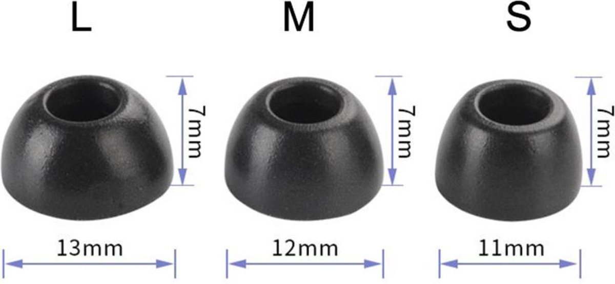Foam Masters – Orejas De Espuma Viscoelástica Para AirPods Pro De 1 Y 2 Generacion 3 Pares Version Mas Reciente 4 0 Black Magic Comodas