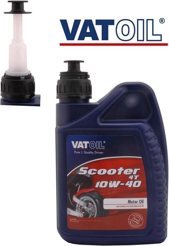 VAToil 10W-40 voor 4 takt scooters (1 liter) bol.com