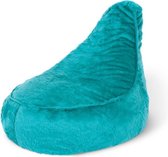 Drop & Sit Furry Stoel - Aqua - 85 x 45 cm - Voor Binnen