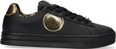 Versace Jeans Court 88 Dis Sk6 Lage sneakers - Leren Sneaker - Dames - Zwart - Maat 38