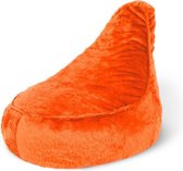 Drop & Sit Furry Stoel - Oranje - 85 x 45 cm - Voor Binnen