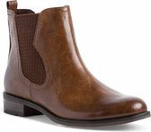 Marco Tozzi Dames Chelseaboot 2-2-25039-27 372 bruin F-breedte Maat: 39 EU