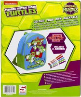 Teenage Mutant Ninja Turtles Rugzak - Kleur je eigen rugzak!