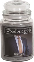 Woodbridge Seduction 565g Large Candle met 2 lonten