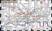 Streetwise Central London Underground Map